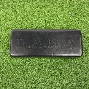 L.A.M.B. Leather Case Velvet Lined Hard Clamshell Eyeglasses Sunglasses Glasses